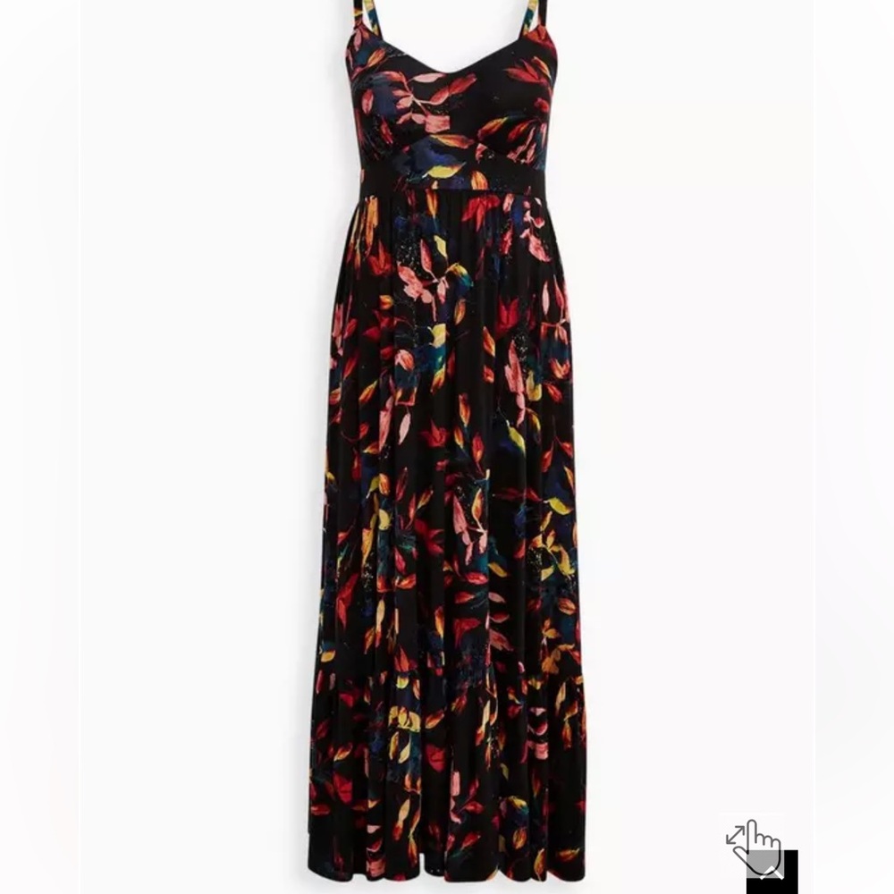 Torrid Super Soft Floral Maxi Dress
